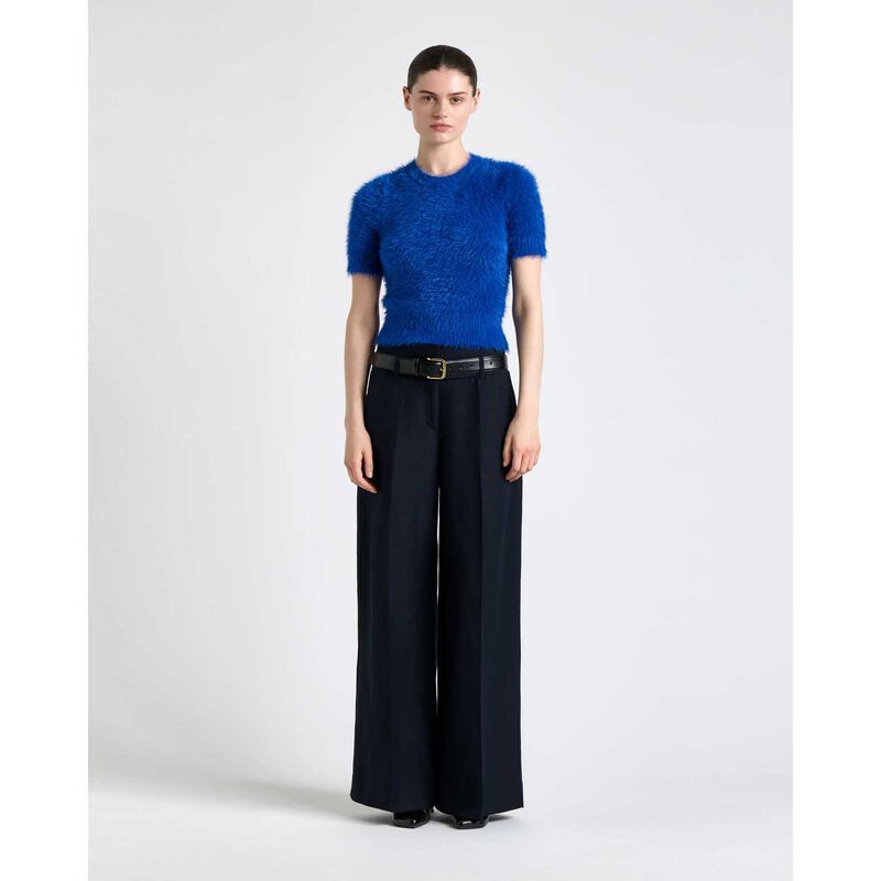 Cue Fluffy Short Sleeve Knit image number 3